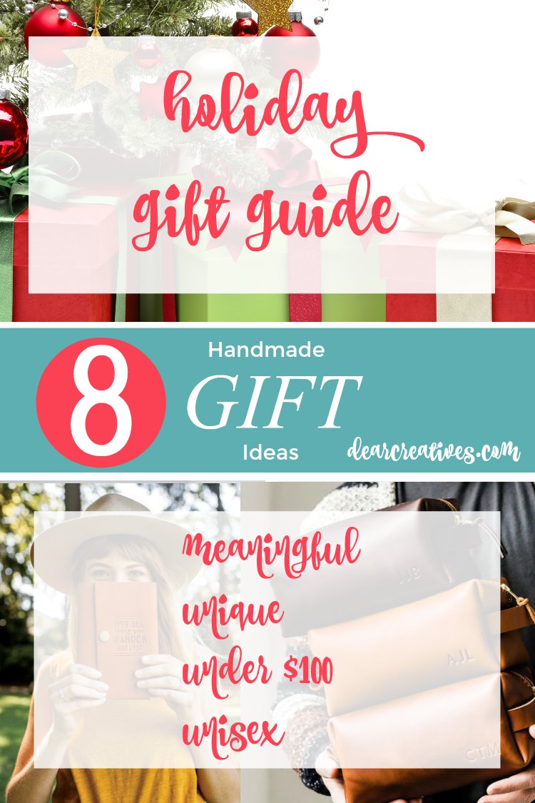 Holiday Gift Guide Handmade Gift Ideas Under $100 Sure to Delight