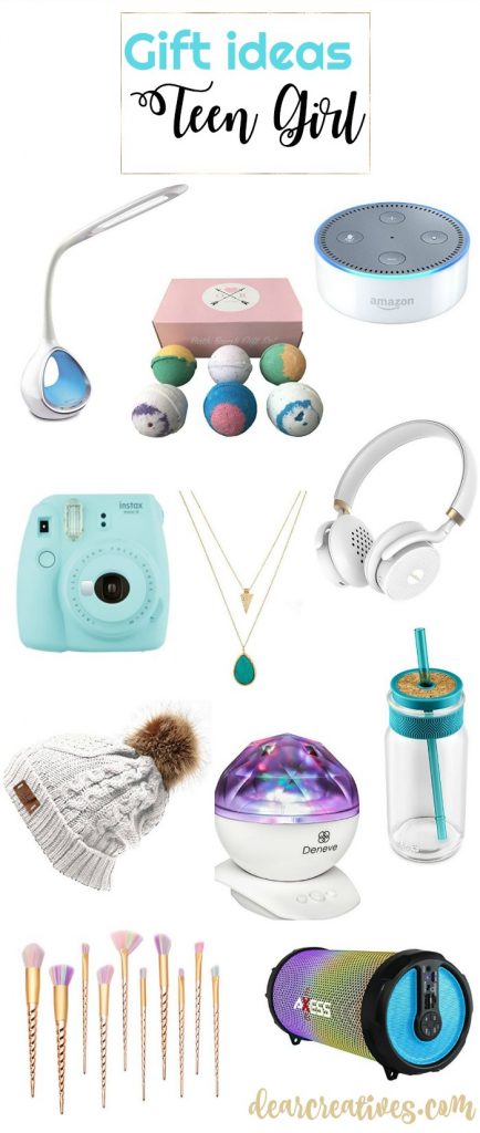 gift ideas teen girls so many gift ideas to pick from that your teen will love! See them all at DearCreatives.com #gifts #teengirls #giftguide #giftsideas #christmas #birthdays #holidays