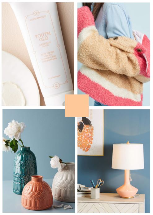 Style spotting, trends, peach