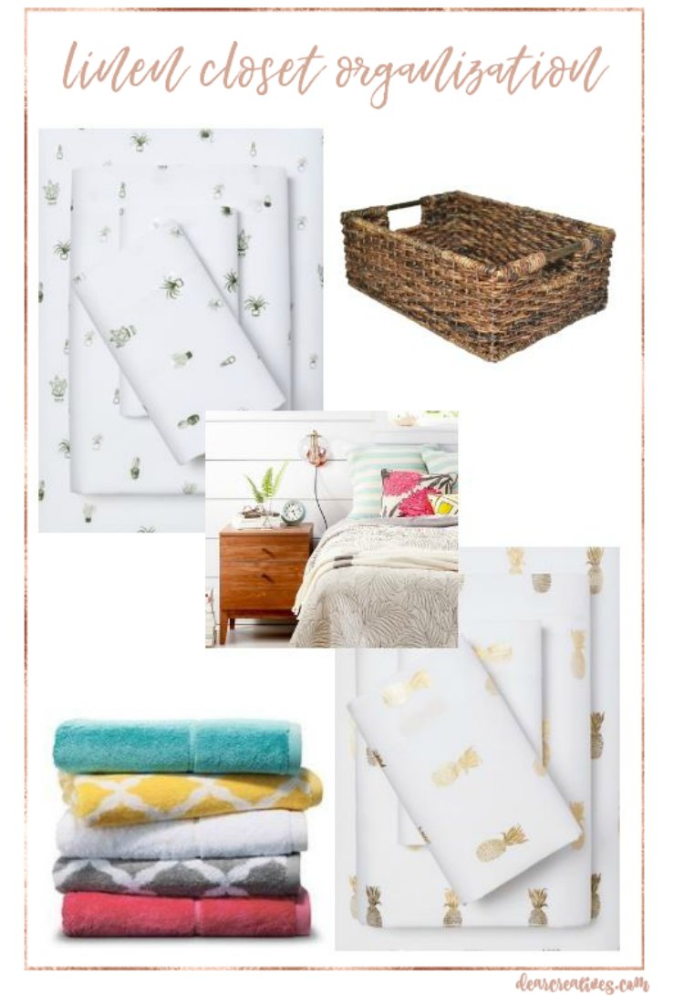 Ready To Freshen Up Your Linen Closet? Purge The Old, Organize, and Stock up On The New?