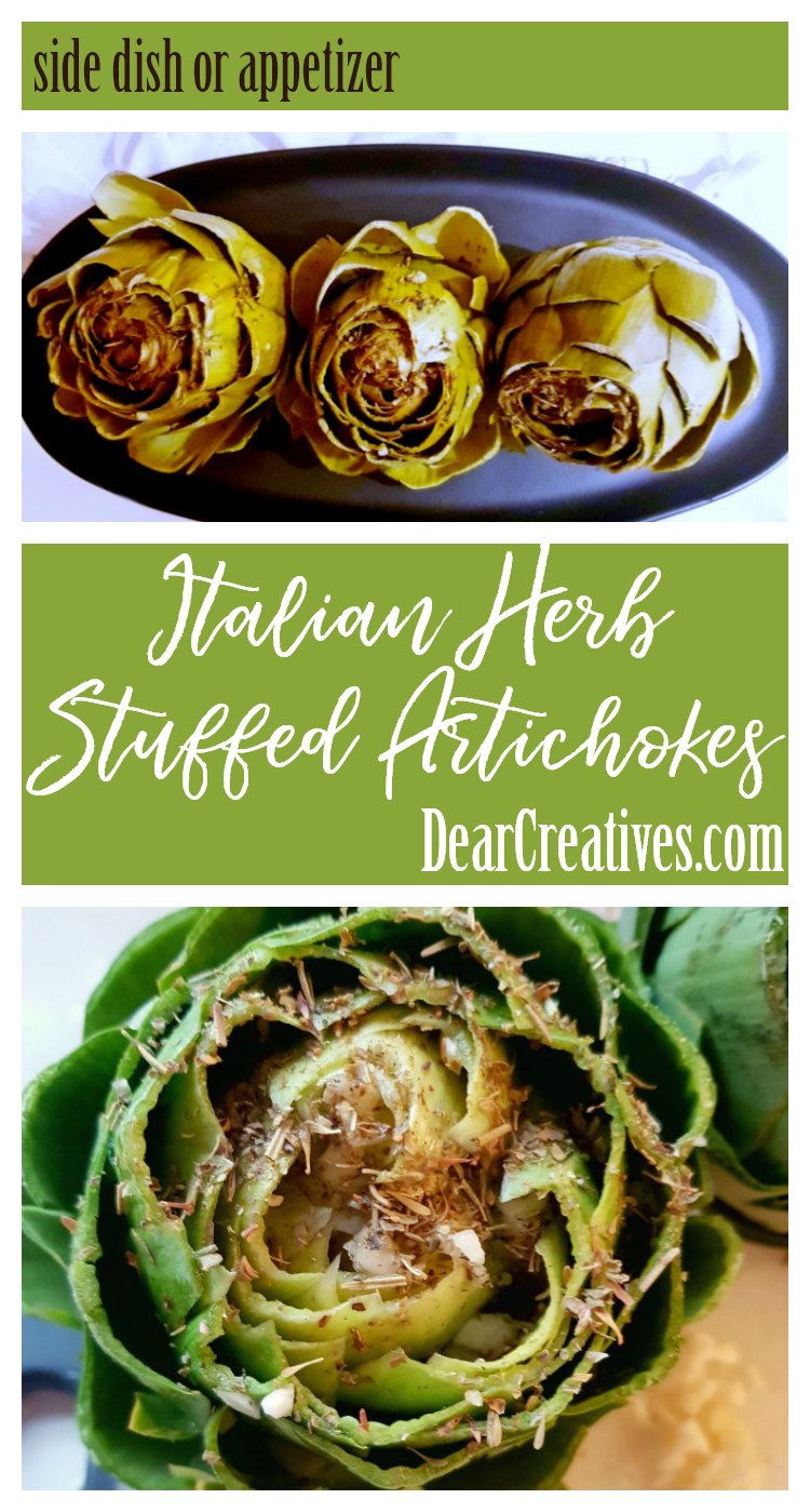 How to Make Italian Herb Stuffed Artichokes