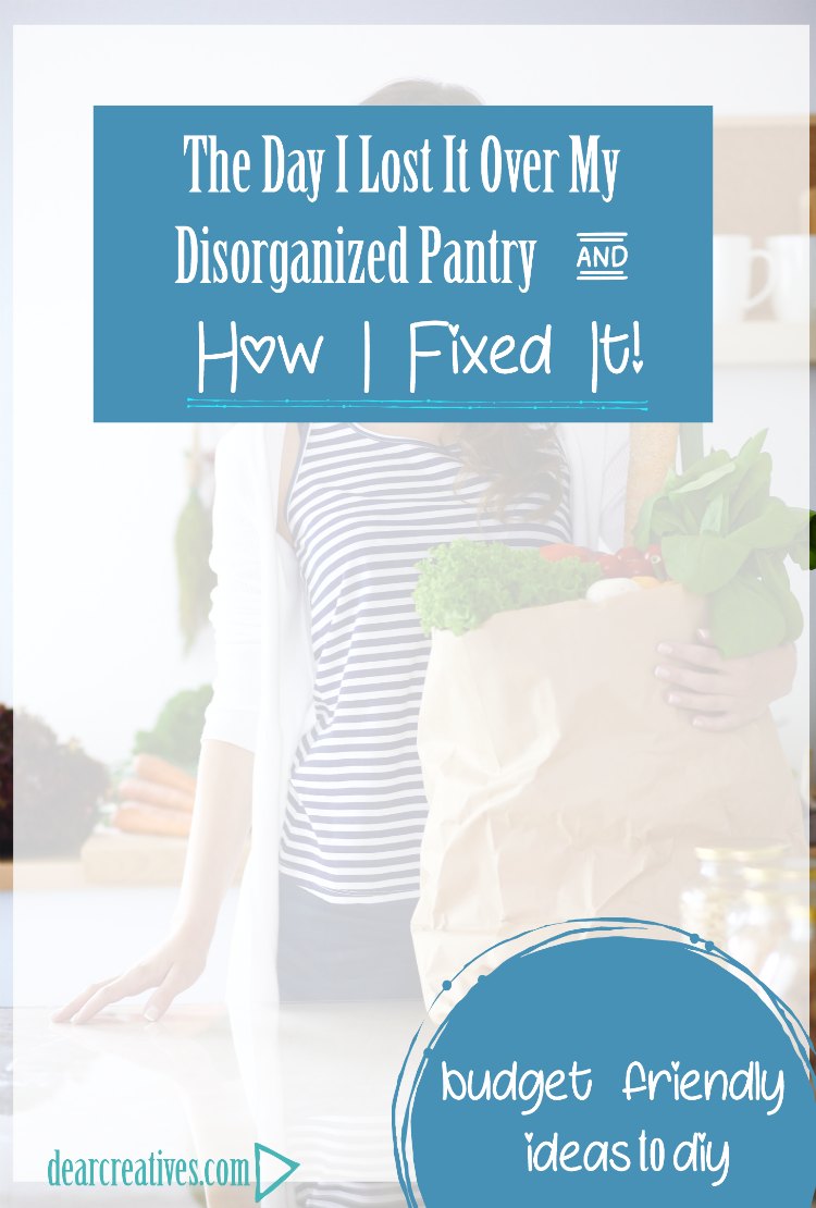 The Day I Lost It Over My Disorganized Pantry and How I Fixed It!