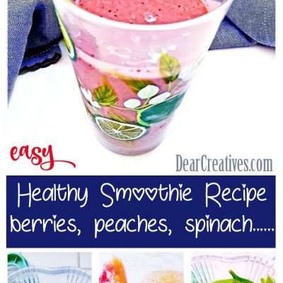 Berry Green Smoothie Recipe Healthy and Tasty
