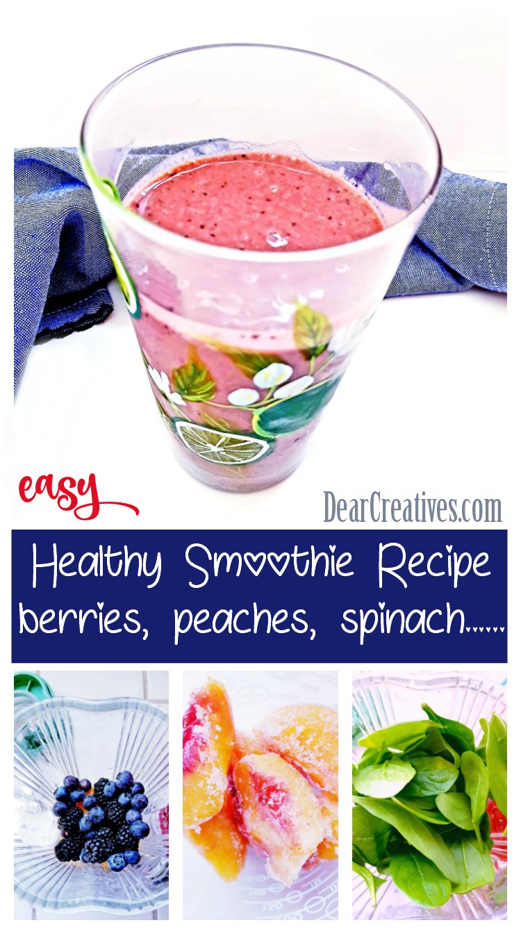 Berry Green Smoothie Recipe Healthy and Tasty