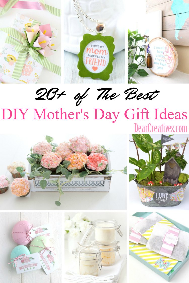 Beautiful DIY Gift Ideas For Mom