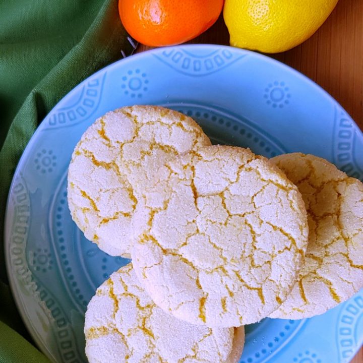 Olive Oil Sugar Cookies with Grated Citrus FlavorYourLife