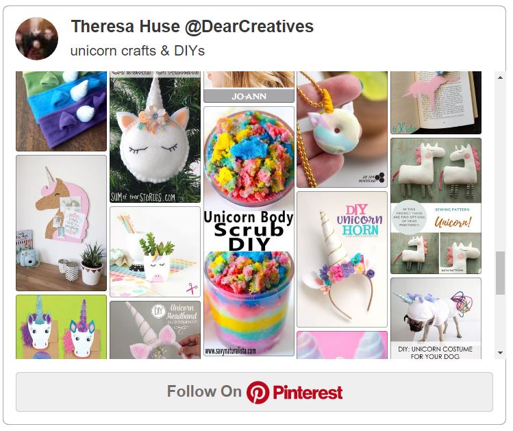 Unicorn Crafts Pinterest