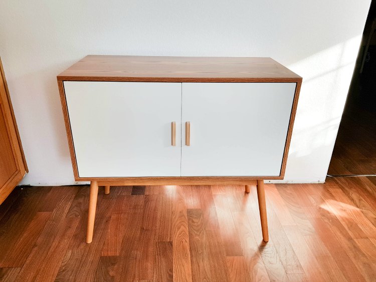 assembled Oslo cabinet from BellaCor © 2018 Theresa Huse