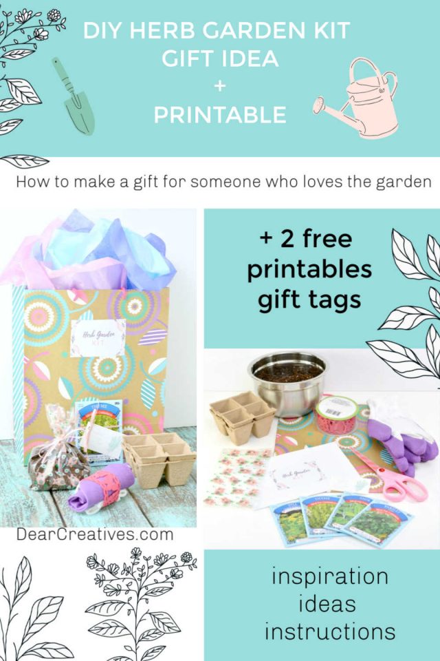 Herb Garden Kit DIY DIY Gift Ideas