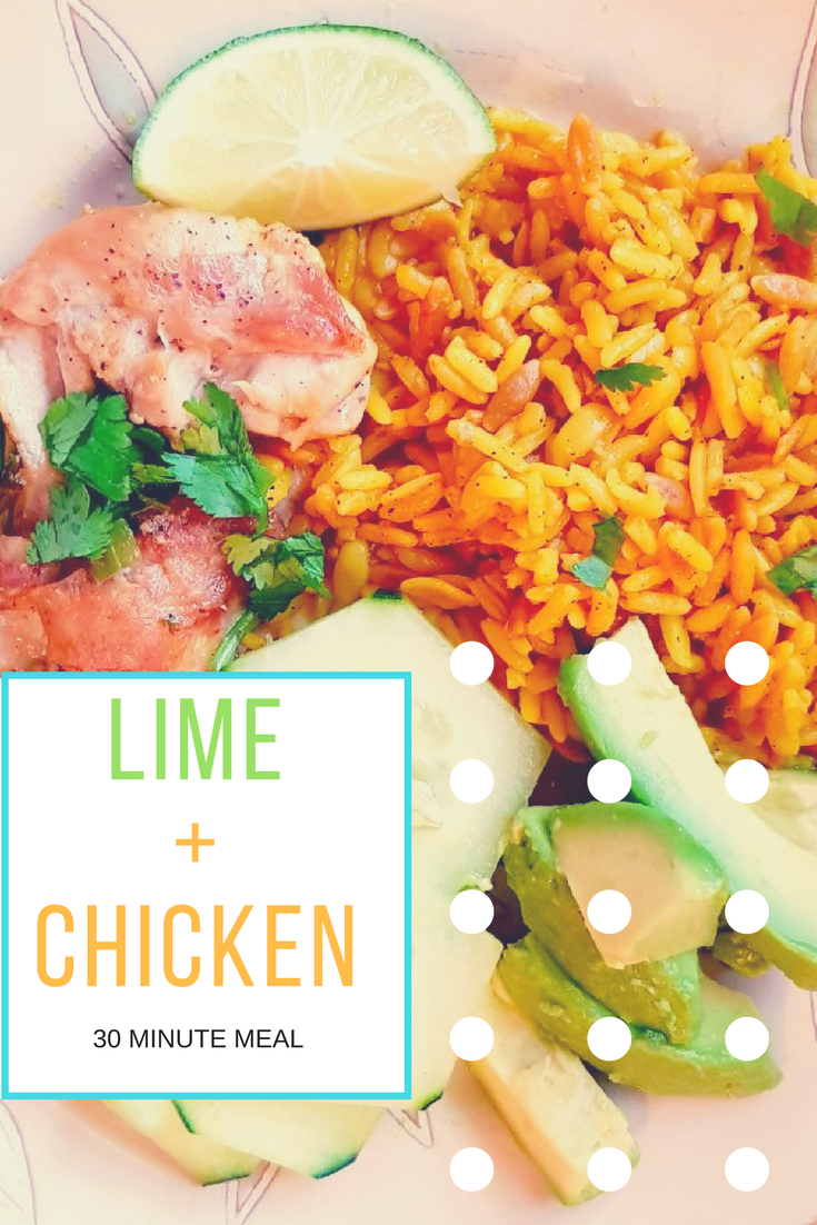Lime Chicken Recipe This is a 30 minute meal. You'll love this chicken dinner. Grab it, and try it. Meal plan recipes here @ DearCreatives.com