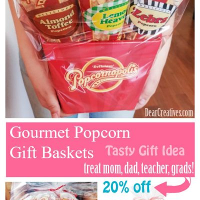 Looking for a Unique, Fun Gift? Gourmet Popcorn Gift Baskets + Discount