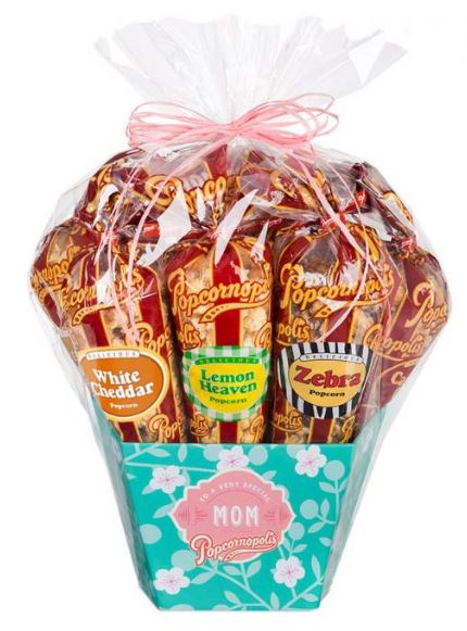 Mother's Day Gift Idea Mother's Day Gourmet Popcorn Gift Basket