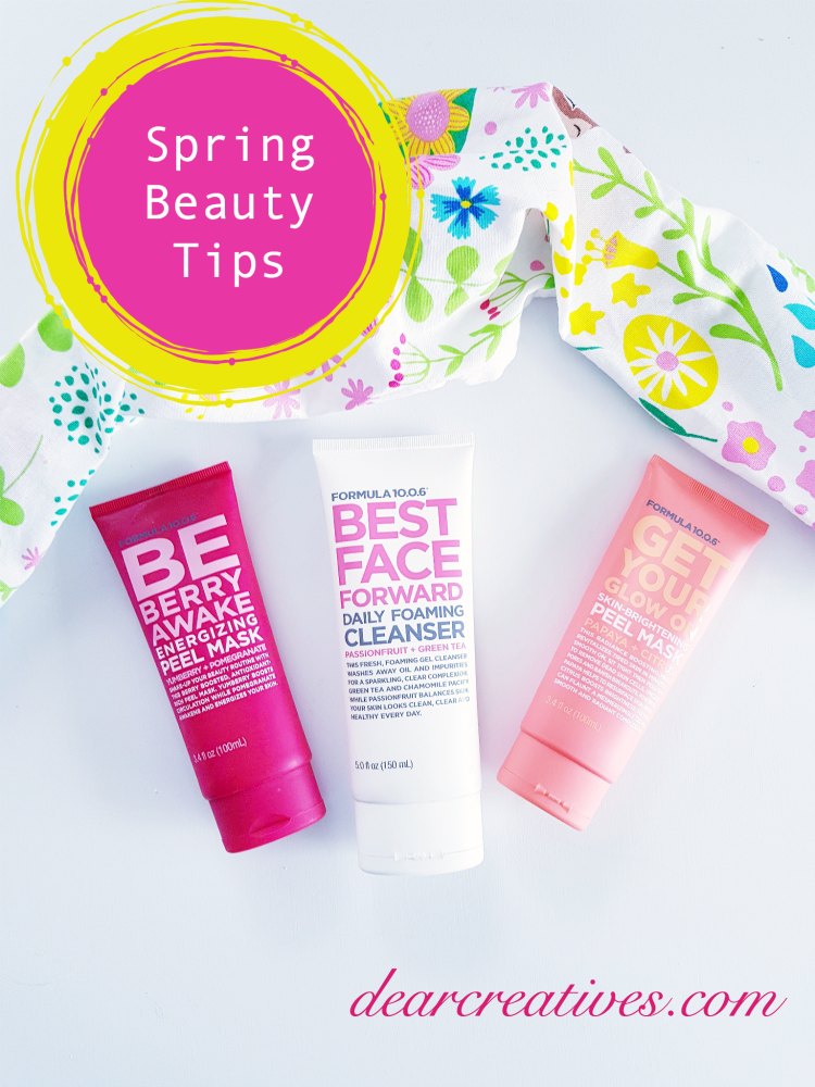 Beauty Tips to Get Your Skin Ready for Warmer Weather It's time to cleanse, exfoliate, and freshen up our beauty routines. Grab these tips, and see what products are good for transitioning into a new skin care routine for spring, and summer. DearCreatives.com #beautytips #beauty #beautyroutines #skincare #cosmetics