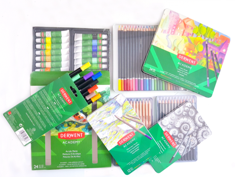 Art supplies #DerwentAcademy #IC #ad See how to use these art supplies and, how to make creative time....DearCreatives.com