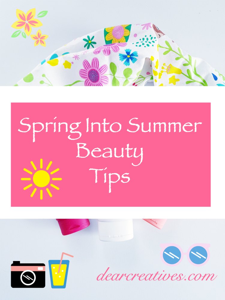 Beauty Tips to Get Your Skin Ready for Warmer Weather It's time to cleanse, exfoliate, and freshen up our beauty routines. Grab these tips, and see what products are good for transitioning into a new skin care routine for spring, and summer. DearCreatives.com #beautytips #beauty #beautyroutines #skincare #cosmetics