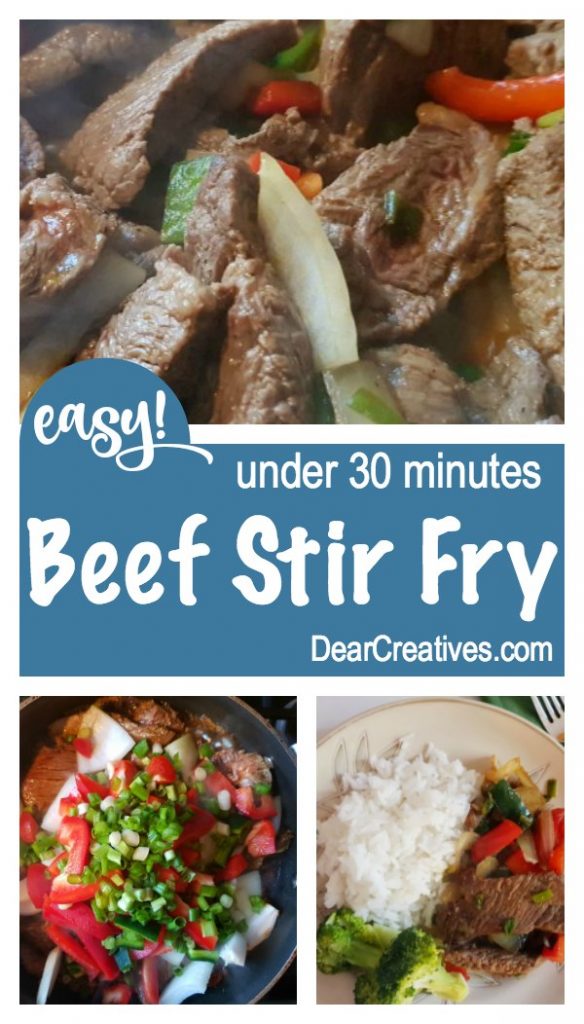 Beef Stir Fry Just Like Take-Out! In 30 Minutes DearCreatives.com
