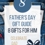 Father's Day Gift Guide - 8 Gifts For Him. Use this list of ideas to help you find the best gift for him. DearCreatives.com