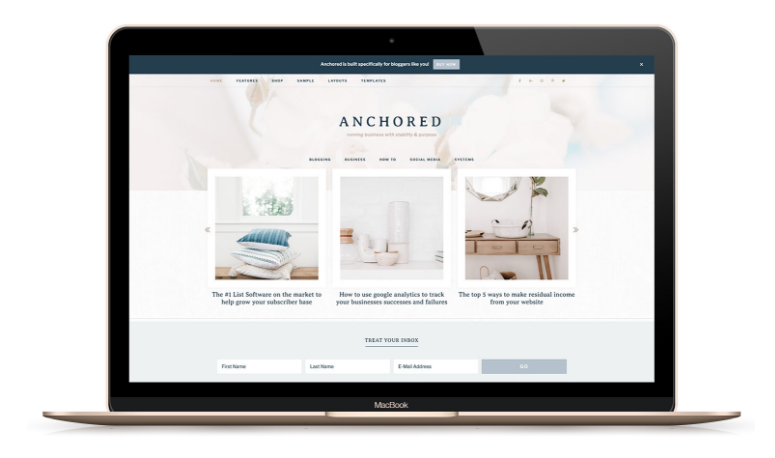 Anchor WordPress Theme from Restored Designs 316