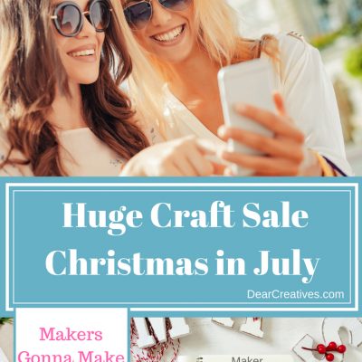 Cricut’s Huge Craft Sale! Perfect for Stocking Up or Getting a Cutting Machine!