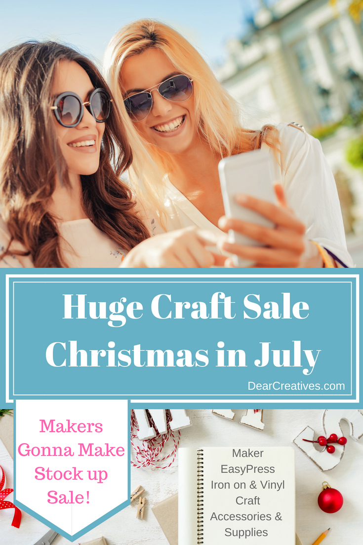 Cricut’s Huge Craft Sale! Perfect for Stocking Up or Getting a Cutting Machine!