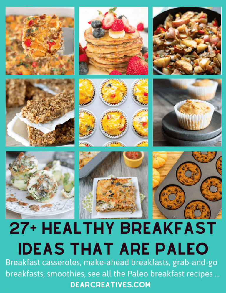 27+ Healthy Breakfast Ideas That Are Paleo!