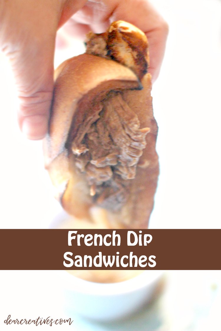 French Dip Sandwiches (Instant Pot or Crockpot)