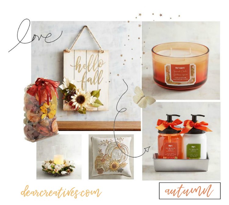 hello fall! home decorating ideas we know you'll love. You have to see these ideas at DearCreatives.com