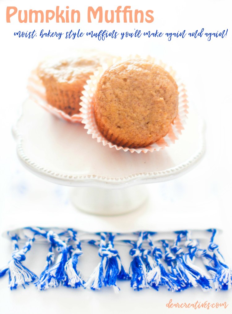 The Best Pumpkin Muffins So EASY and MOIST!