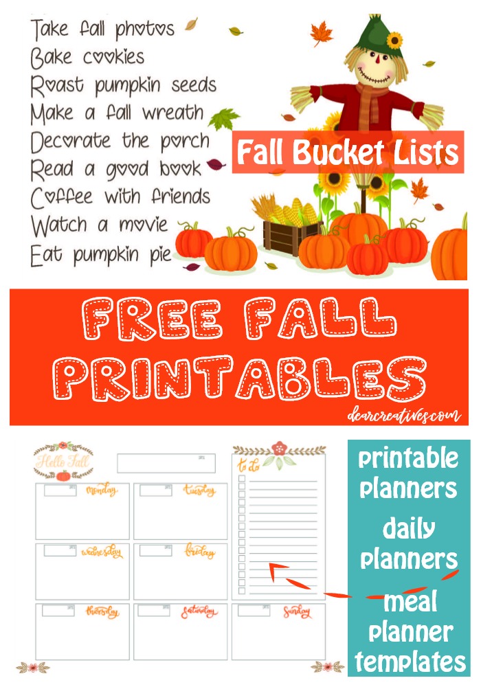 FREE Kids Halloween Fun Bucket List Activities Printable —