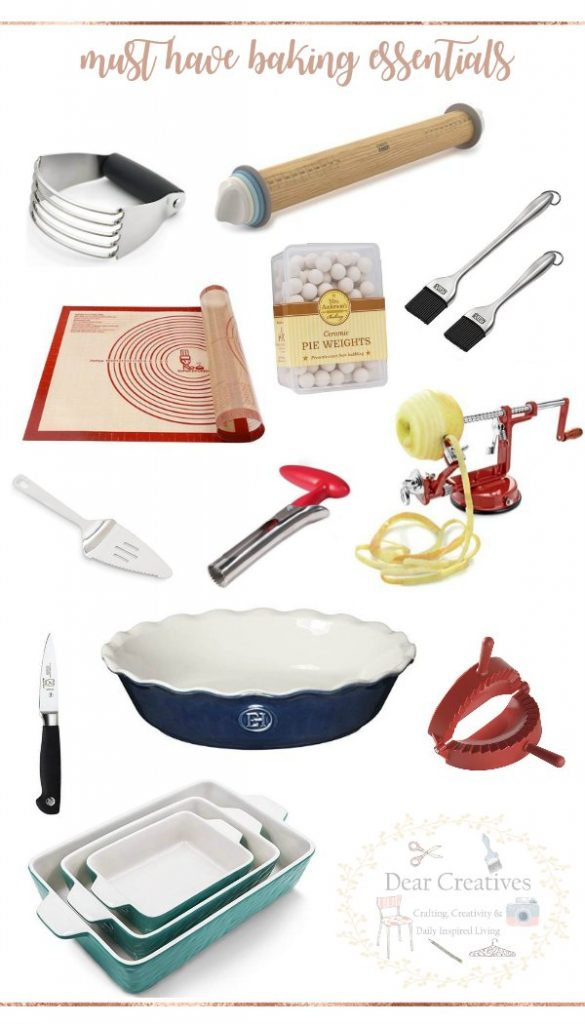 Baking equipment and essentials kitchen tools for baking. These kitchen tools are must haves for anyone who bakes. #bakingequipment #bakingessentials #musthave #kitchentools #gadgets #utensils
