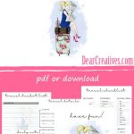 Do you need a travel planner? We have a free travel planner printable. A 7 page travel checklist printable. Printable PDF or downloadable perfect for making travel plans. This free printable comes with template sheets for all your travel details from flights, hotel, travel checklist, itinerary details, packing, daily log.... A must have for making your vacation or travel so much easier! DearCreatives.com #travelplanner #travelchecklist #freeprintables #itinerary #printable #travelplannertemplate