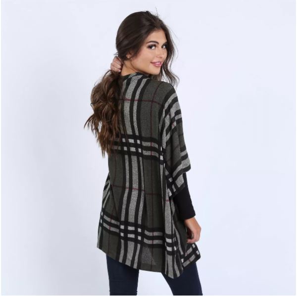 Plaid Caridgan perfect for fall to wear with your outfits