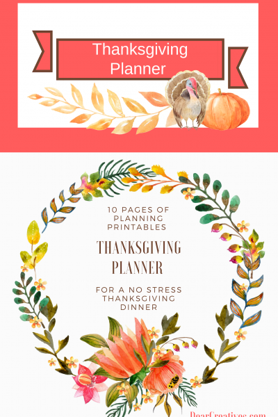 Thanksgiving Planner Set