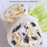 Cream Cheese Tortilla Roll Ups Recipe #tortilla #rollups #recipe #appetizer #snack #makeahead #tortillarollups #pinwheels #creamcheese #blackolives #cheese #greenchilies #dearcreatives