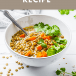 Lentil Soup - See how to make this delicious lentil soup recipe. It's easy! Have lentil soup for dinner in an hour or less!