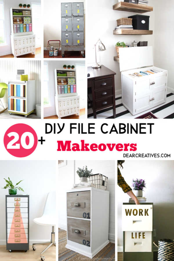 20 DIY File Cabinets That Will Inspire Your Makeovers