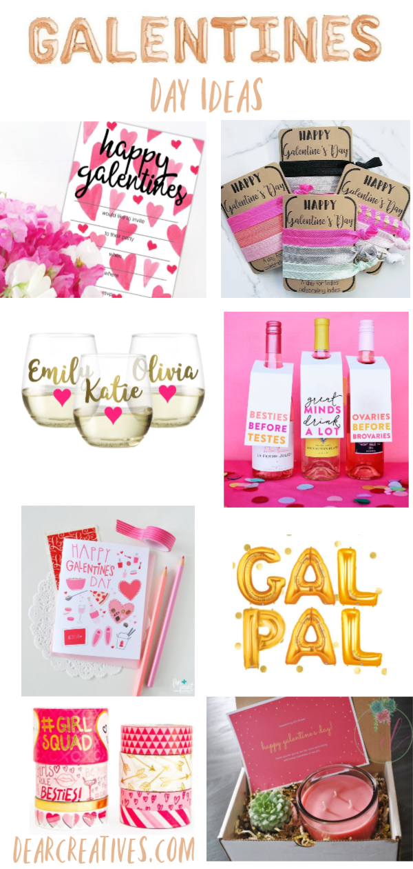 Galentine's Day Ideas To Celebrate Your Girlfriends! - Dear Creatives