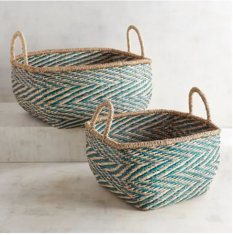Sonnet Seagrass Baskets