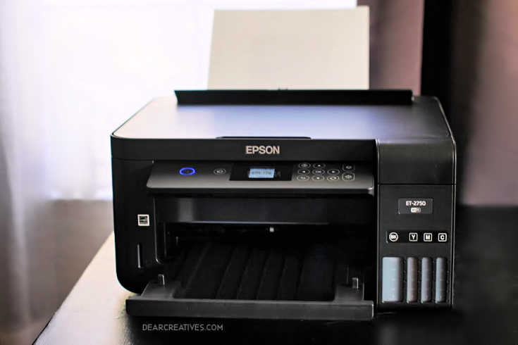 Epson Printer ET-2750 Eco Tank Printer © 2019 Theresa Huse DearCreatives.com