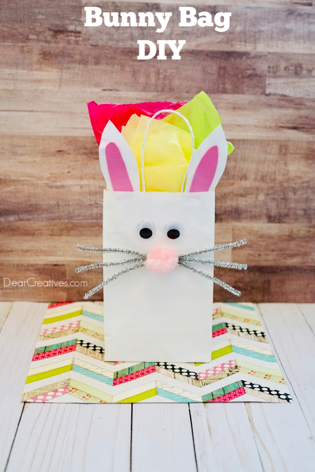 Bunny Bag DIY Use It For Easter, Birthdays Or Kids Craft