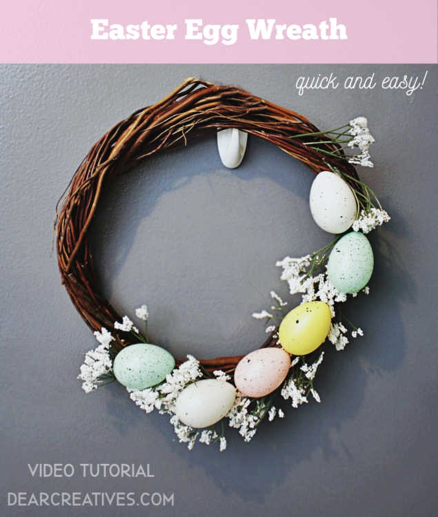 Easter Egg Wreath