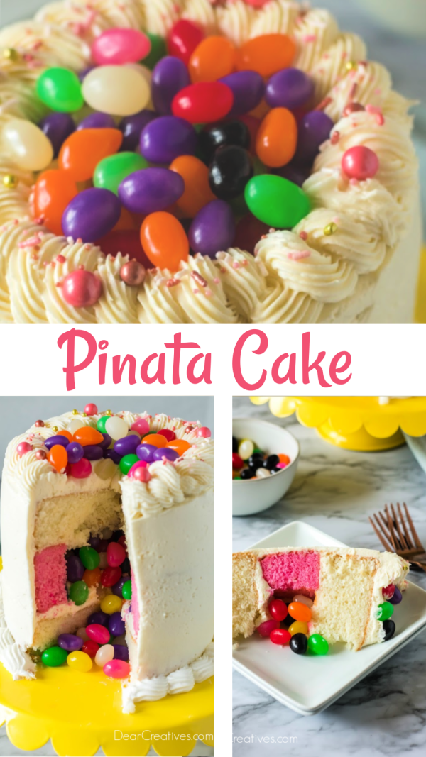 Pinata Cake – How To Make A Pinata Cake