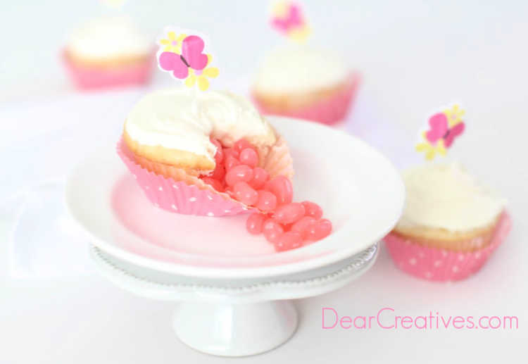 How To Make Jelly Bean Cupcakes