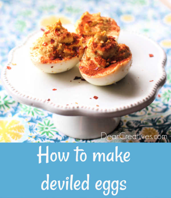 Spicy deviled eggs - how to make deviled eggs spice it up a little or a lot. See all the variations with the best deviled egg recipe © 2019 DearCreatives.com