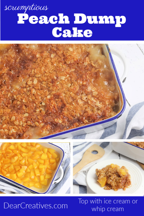 Peach Dump Cake