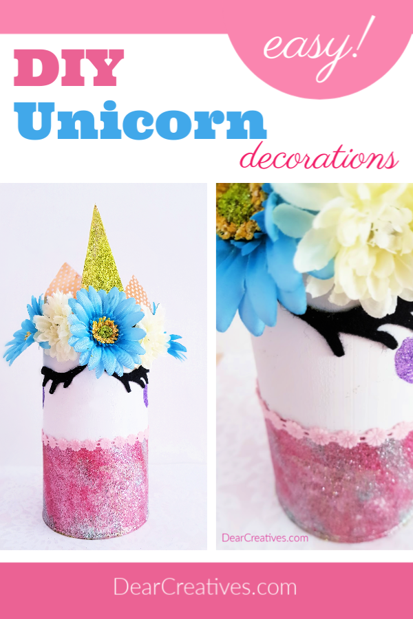 DIY Unicorn Decoration for a Bedroom