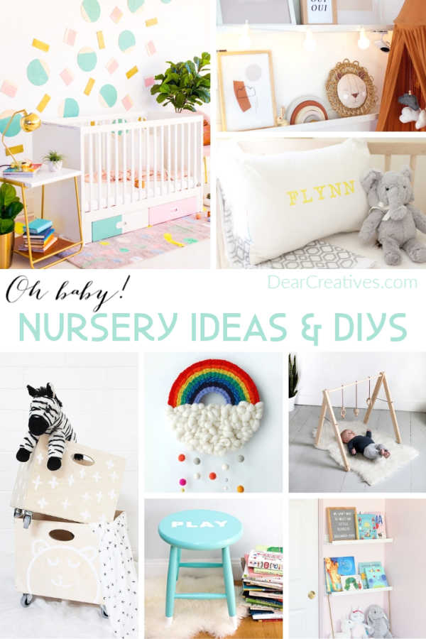 Nursery Room Ideas + Baby DIYs