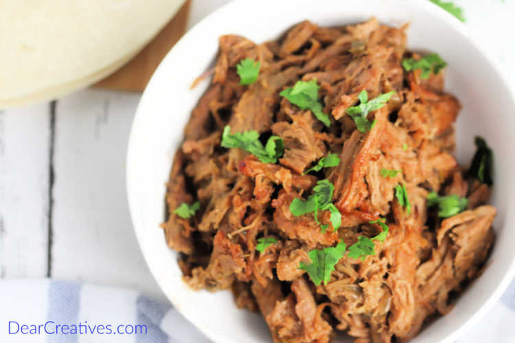 CrockPot Pork Carnitas Slow-Cooked To Perfection!