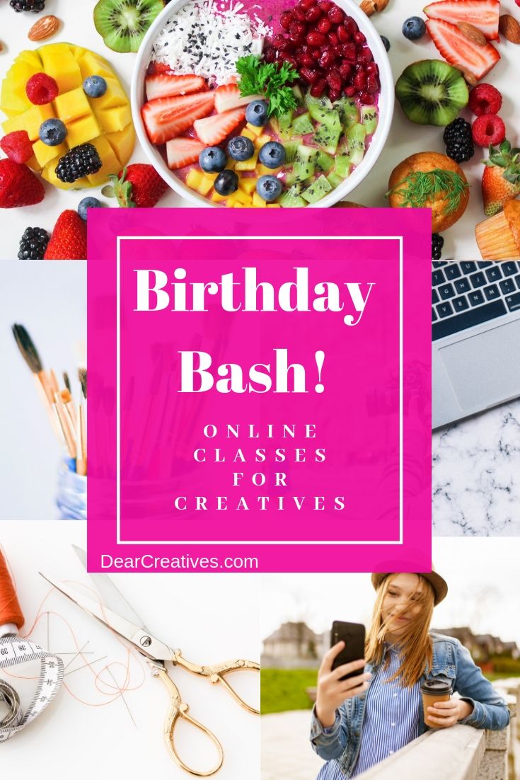 Big Birthday Bash and Sale! + Free Online Classes!