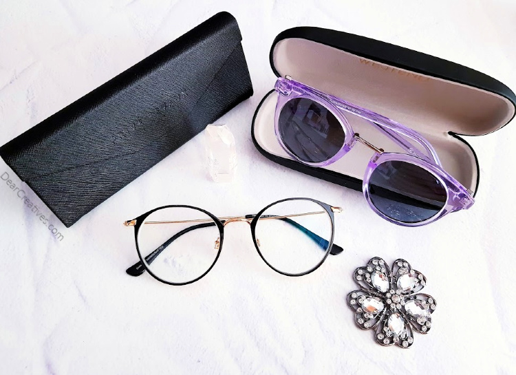 Stylish eyeglasses and sunglasses. See how to select the style that will look best on you! DearCreatives.com